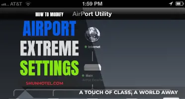 Customizing Airport Extreme: A Step-by-Step Guide to Settings Modification