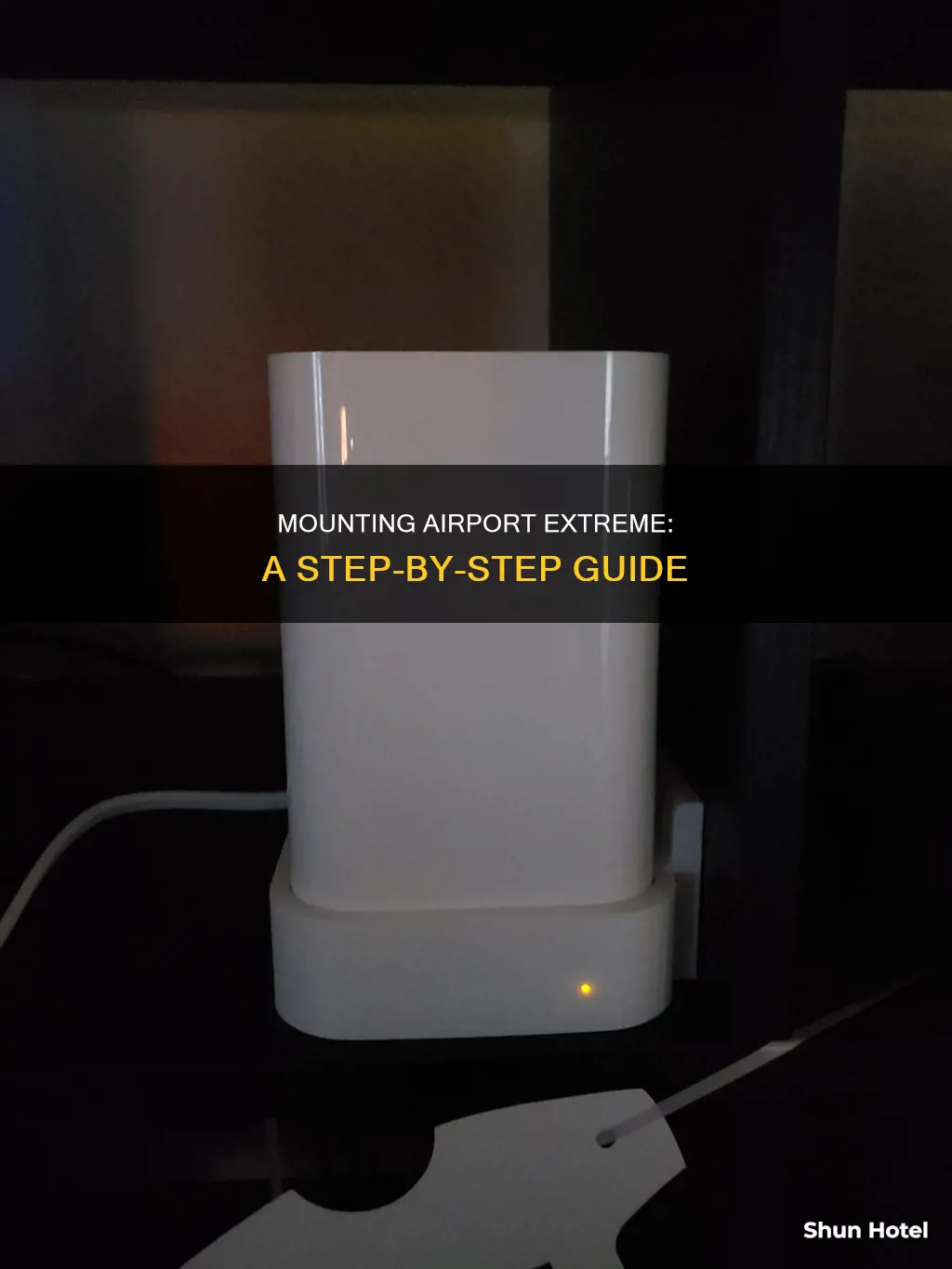 how to mount airport extreme 4th