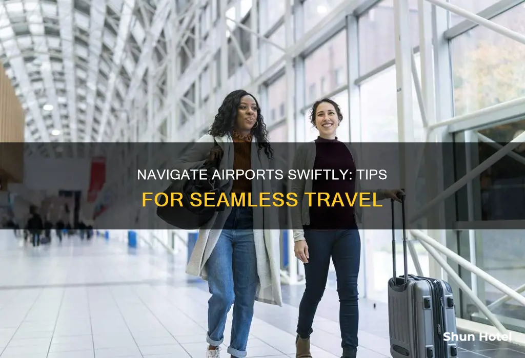 how to move through an airport