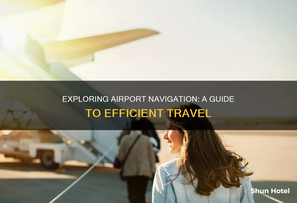 how to navigate around an airport