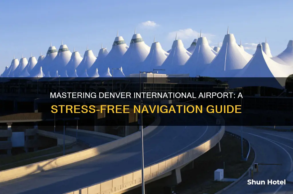 how to navigate denver international airport