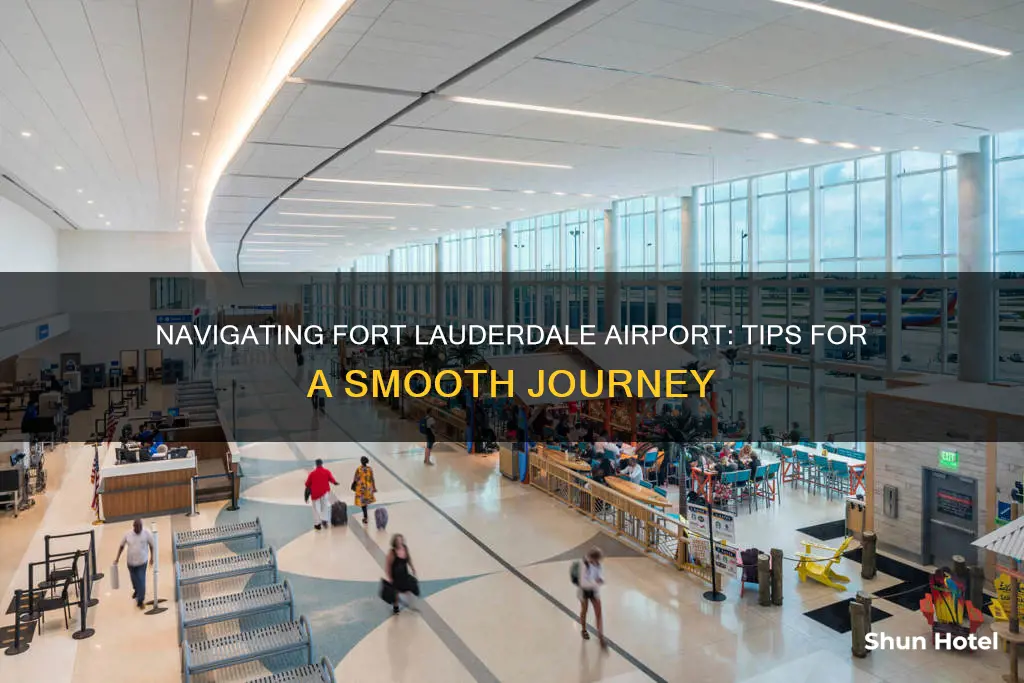 how to navigate fort lauderdale airport