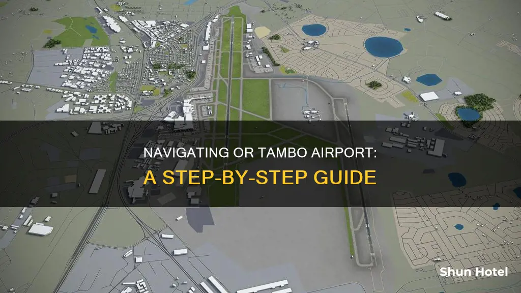 how to navigate or tambo airport