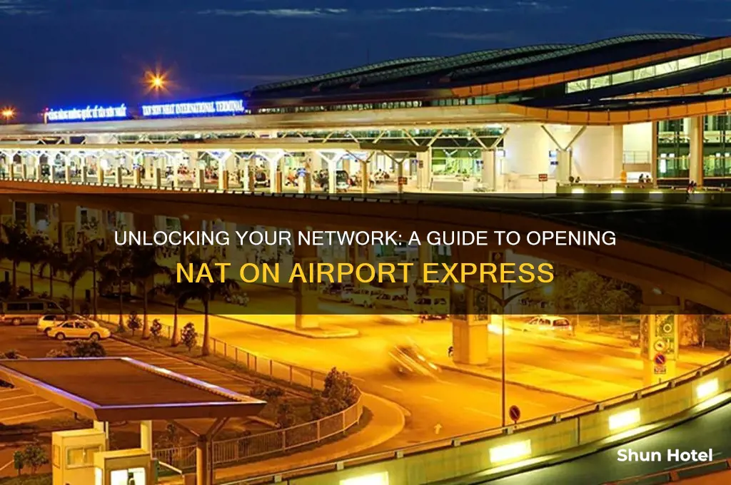 how to open nat airport express