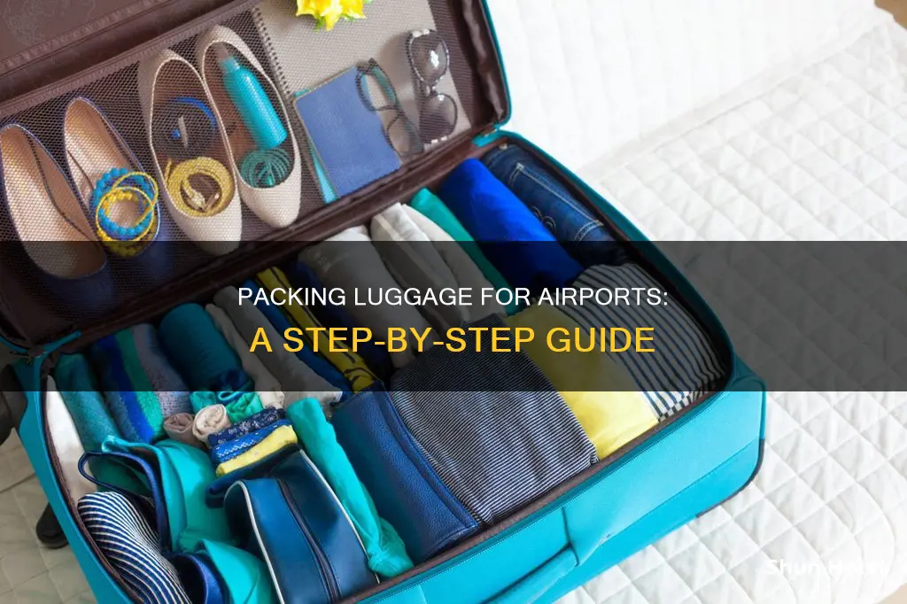 how to pack luggage for airport
