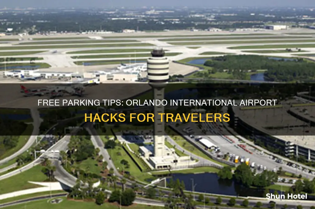 how to park for free in orlando international airport