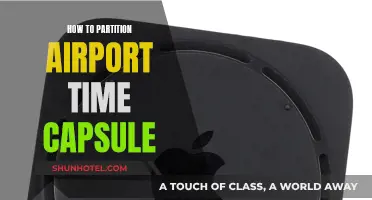 Efficiently Partition Your Airport Time Capsule Storage