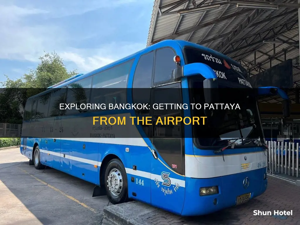 how to pattaya from bangkok airport