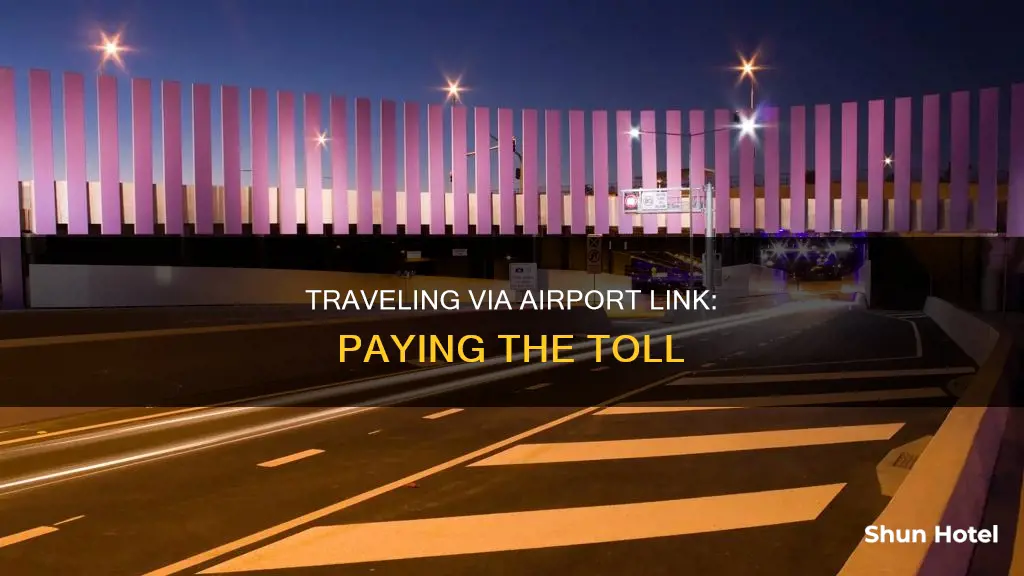 how to pay airport link toll
