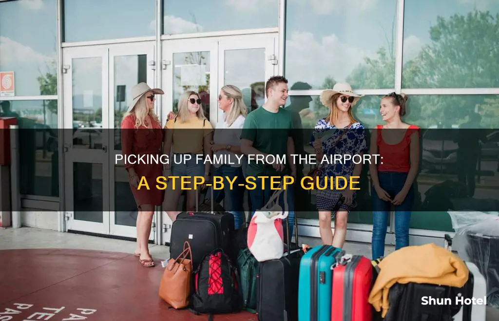 how to pick family from airport