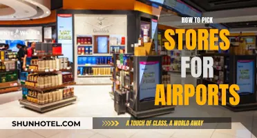 Selecting Retail Stores for Airports: A Strategic Guide