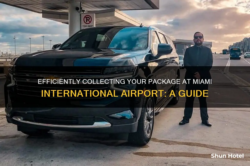 how to pick up a package from miami international airport