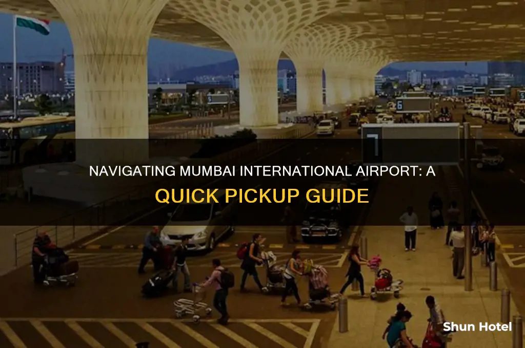 how to pick up from mumbai international airport