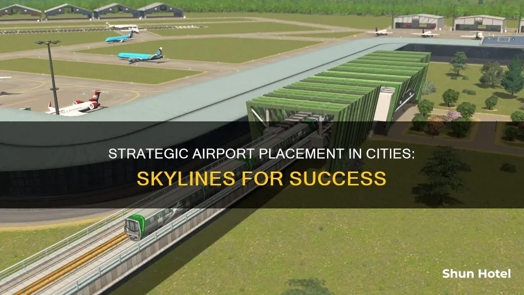 how to place airport cities skylines