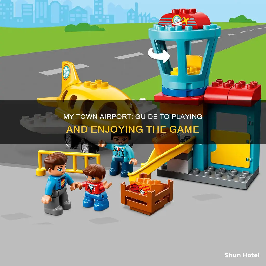 how to play my town airport
