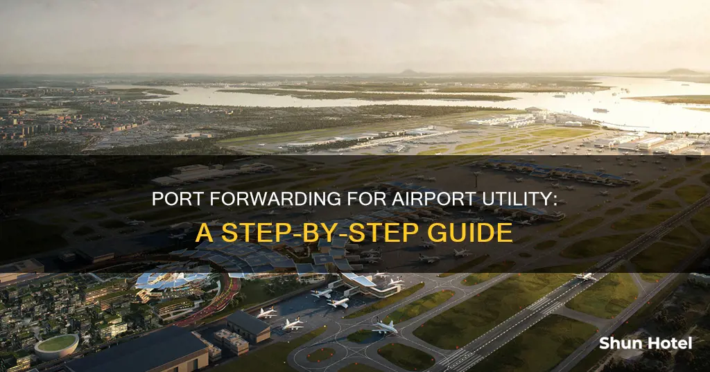 how to port forward airport utility