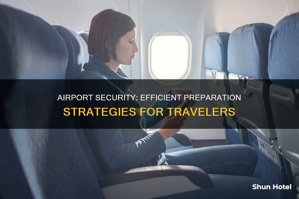 how to prepare for airport security