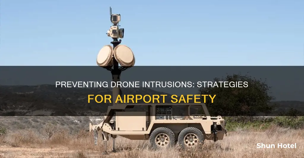 how to prevent drones at airports