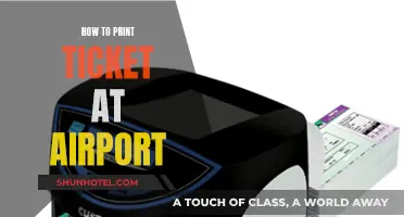 Printing Your Airline Tickets: A Quick Guide to Airport Kiosks