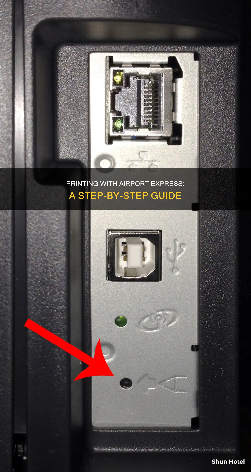 how to print using airport express
