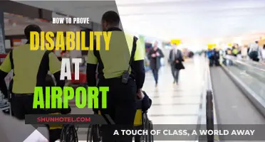Navigating Airports: Proving Disability for Easier Travel