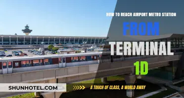 Navigating to the Airport Metro Station from Terminal 1D: A Comprehensive Guide