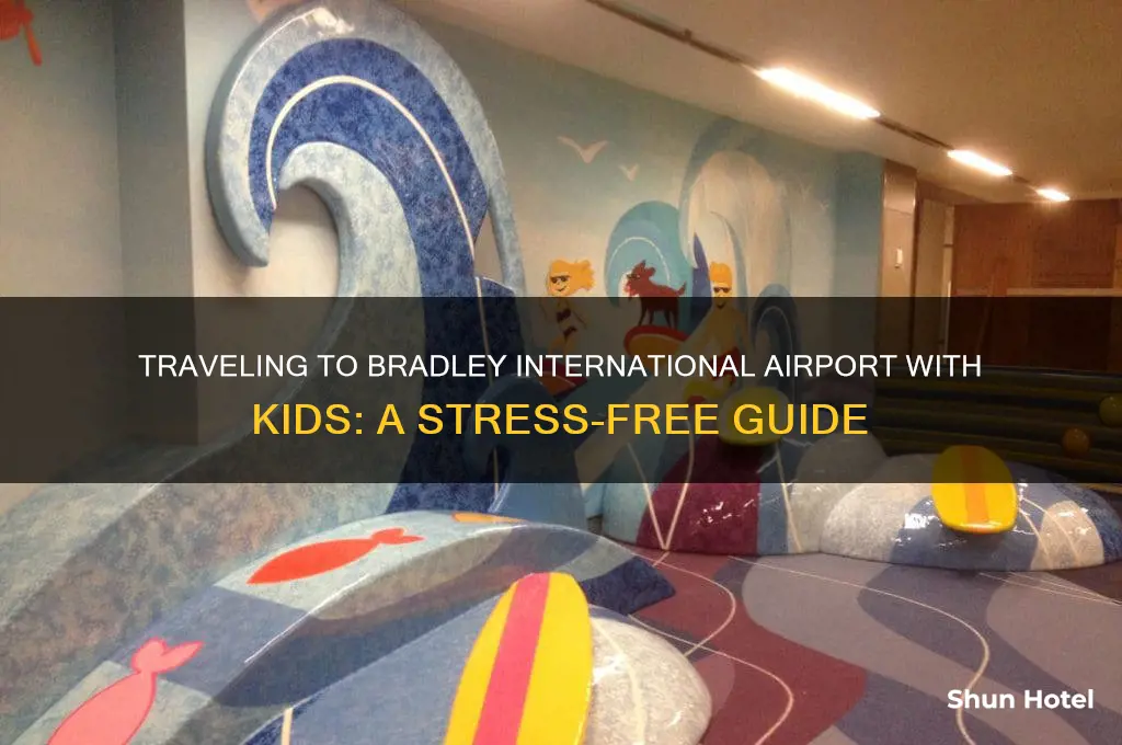 how to reach bradley international airport with child