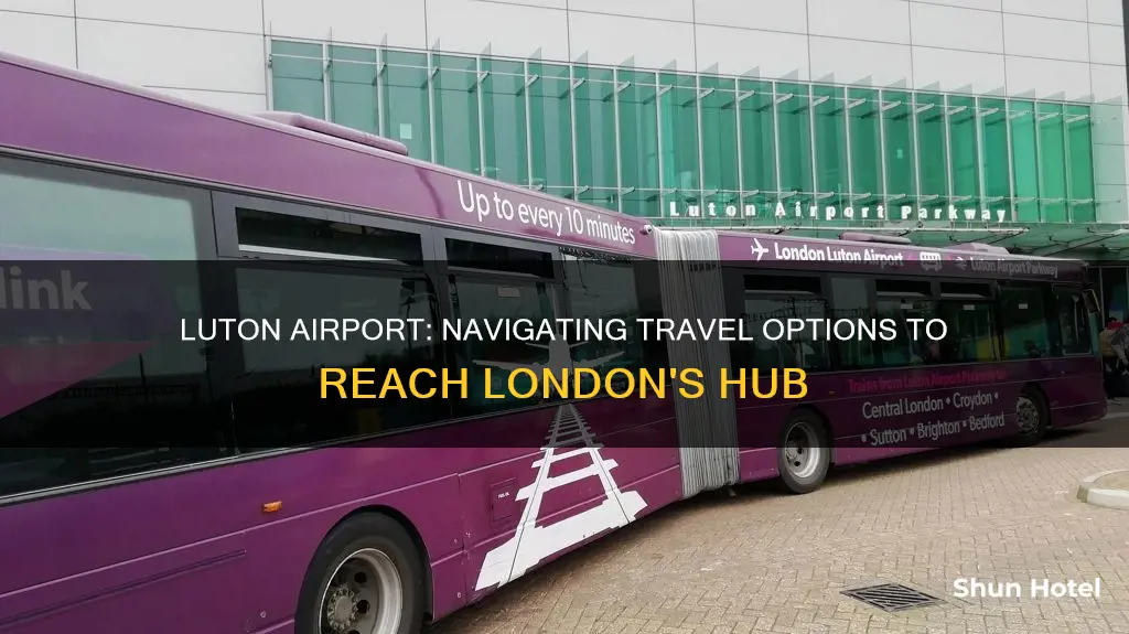 how to reach london luton airport