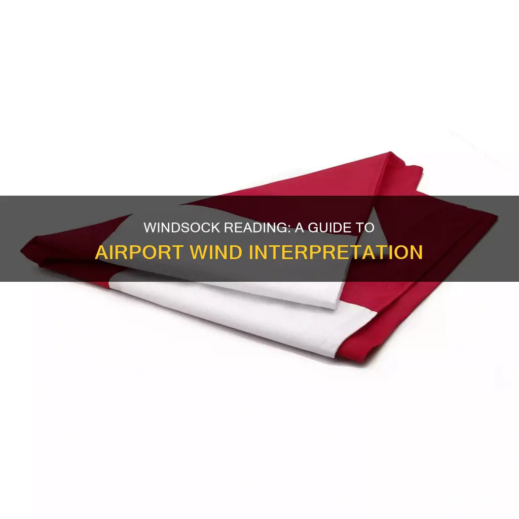 how to read an airport windsock