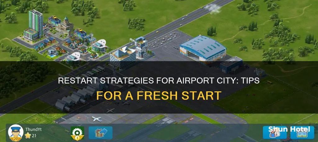how to recover airport city game