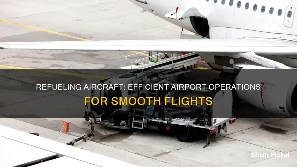how to refueling aircraft at airport