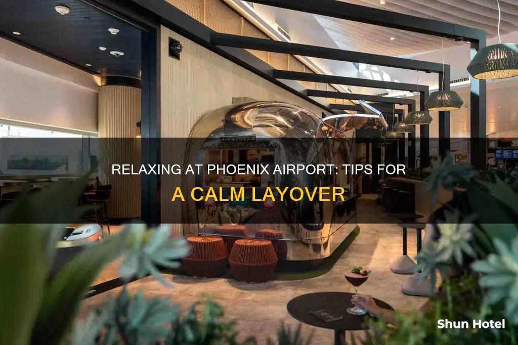 how to relax in phoenix airport