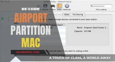 Renaming Airport Partition on Mac: A Simple Guide