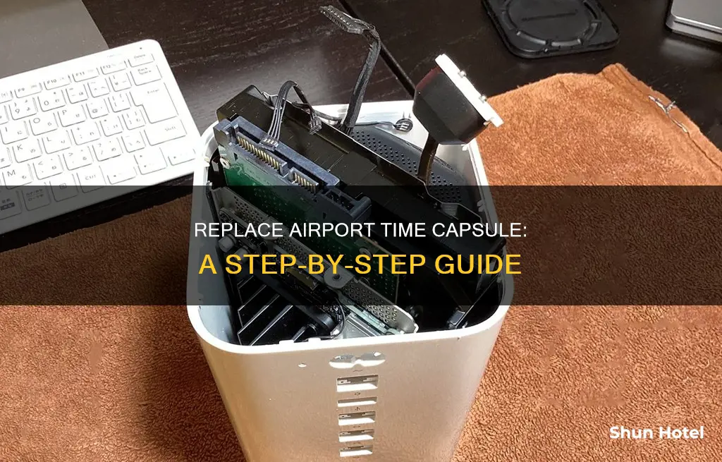 how to replace airport time capsule