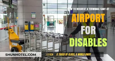 Navigating Airports with Ease: Requesting a Terminal Cart for Disabled Passengers