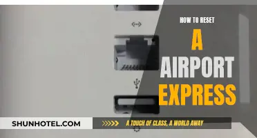Resetting an Airport Express: A Step-by-Step Guide