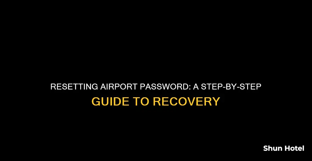 how to reset a airport password