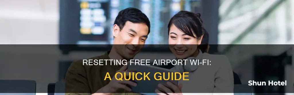 how to reset free airport wifi