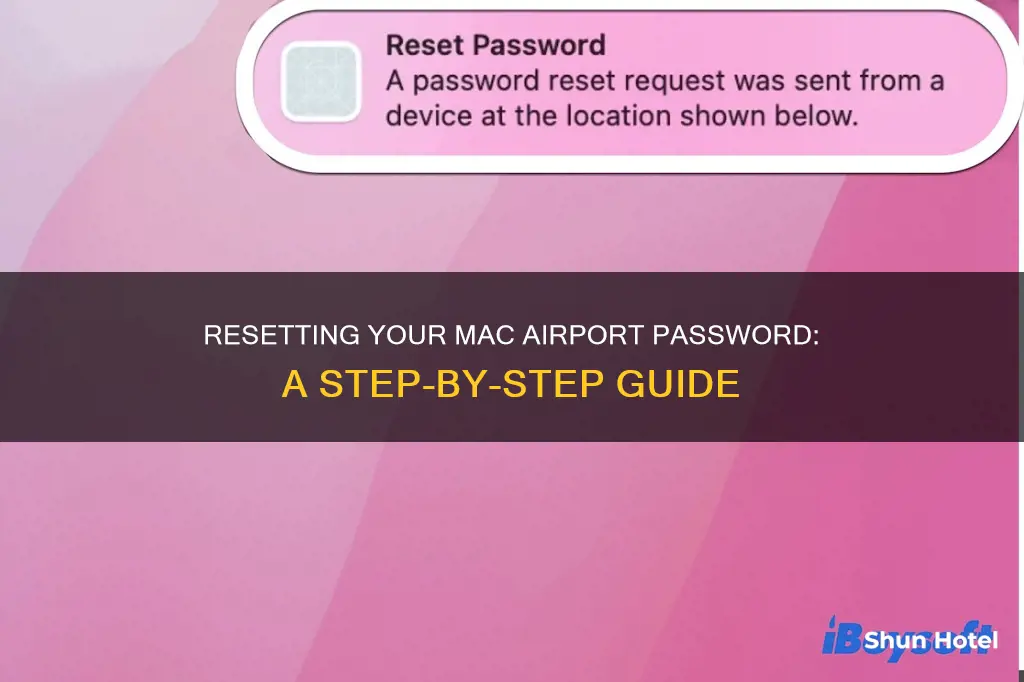 how to reset password mac airport