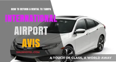 Returning Your Avis Rental Car at Tampa International Airport: A Step-by-Step Guide