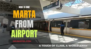 Riding Marta from the Airport: A Step-by-Step Guide