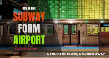 Riding the Subway from the Airport: A Step-by-Step Guide