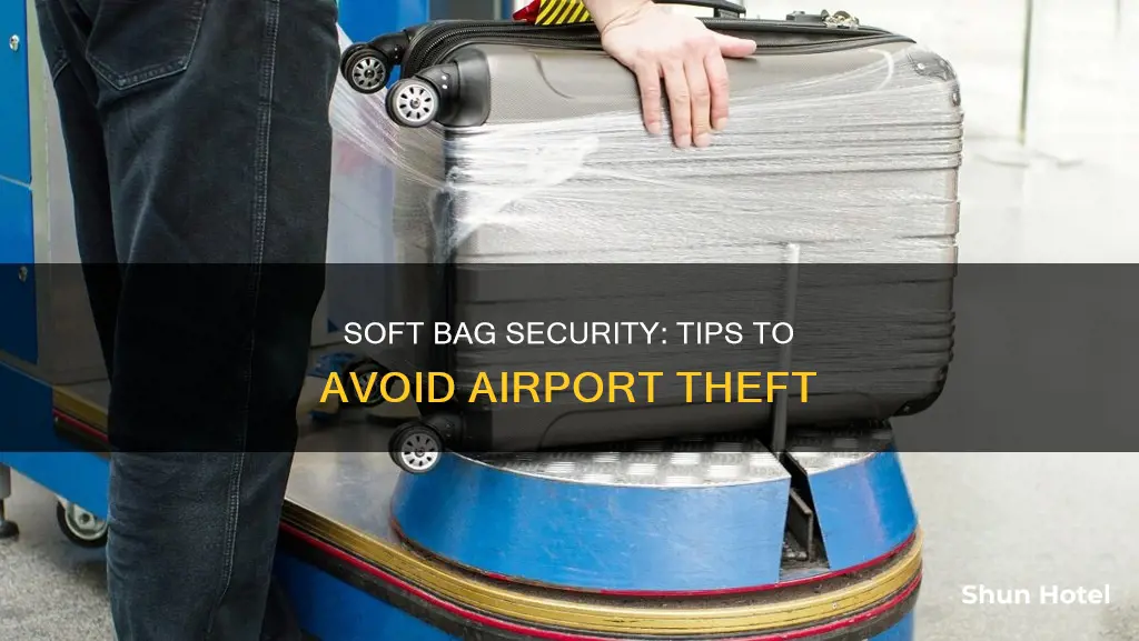 how to secure soft bag airport
