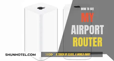 Finding Your Airport Router: A Simple Guide