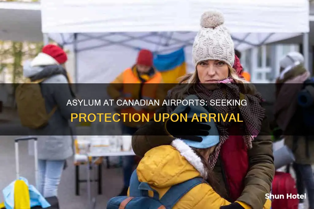 how to seek asylum in canada airport