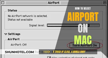 Selecting an Airport on Mac: A Simple Guide