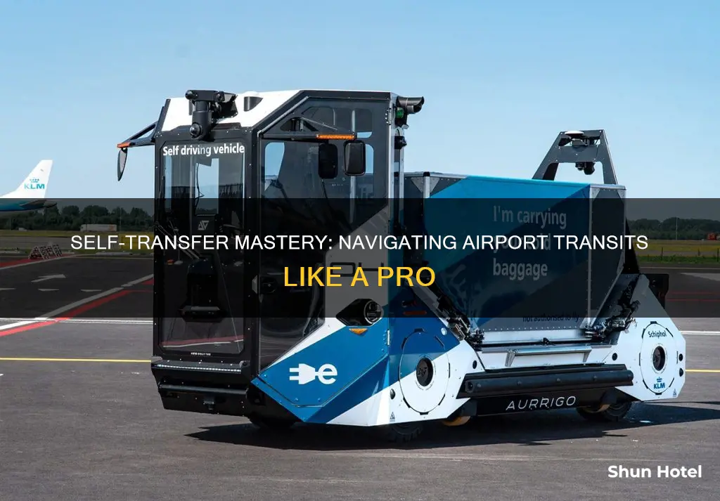 how to self transfer at airport