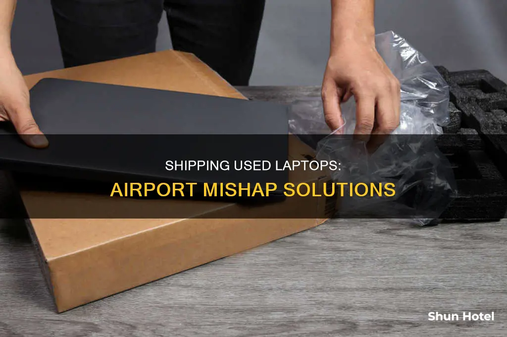 how to ship my used laptop missed from canada airports
