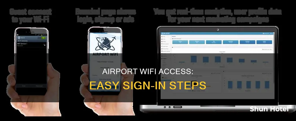 how to sign into airport wifi