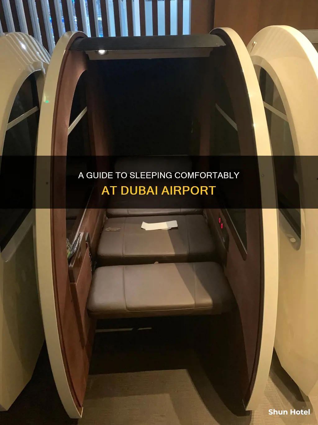 how to sleep at dubai airport
